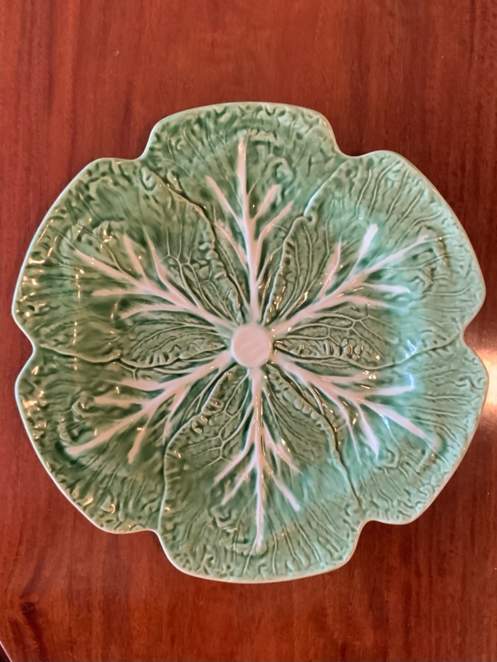 Bordallo Pinheiro Cabbage Dinner Plate
